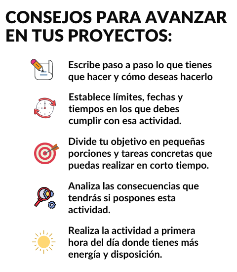 Consejos para superar la procrastinación en tu vida