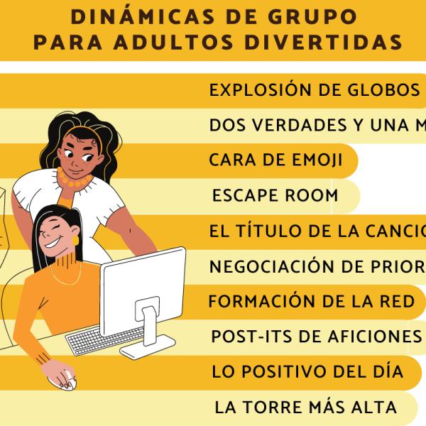 Juegos y dinámicas para fomentar la positividad en grupo