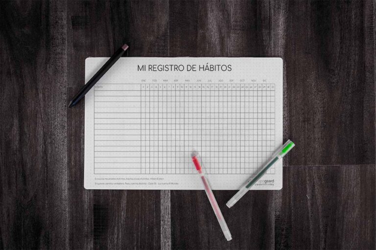 La importancia de registrar tus hábitos herramientas útiles